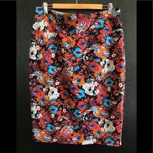 LuLaRoe navy paisley Cassie XXL